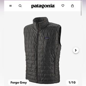 Patagonia Men’s Nano Puff Vest (NEVER BEEN WORN!)